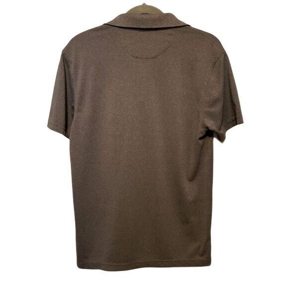 Amazon Essentials Mens Sz S Gray  Solid Short Sleeve Polo Shirt - Picture 4 of 9